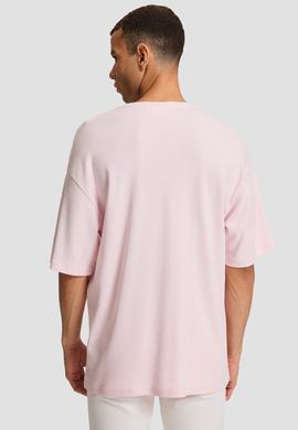 Erkek Açık Pembe Tişört - 50327013012