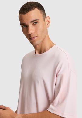 Erkek Açık Pembe Tişört - 50327013012