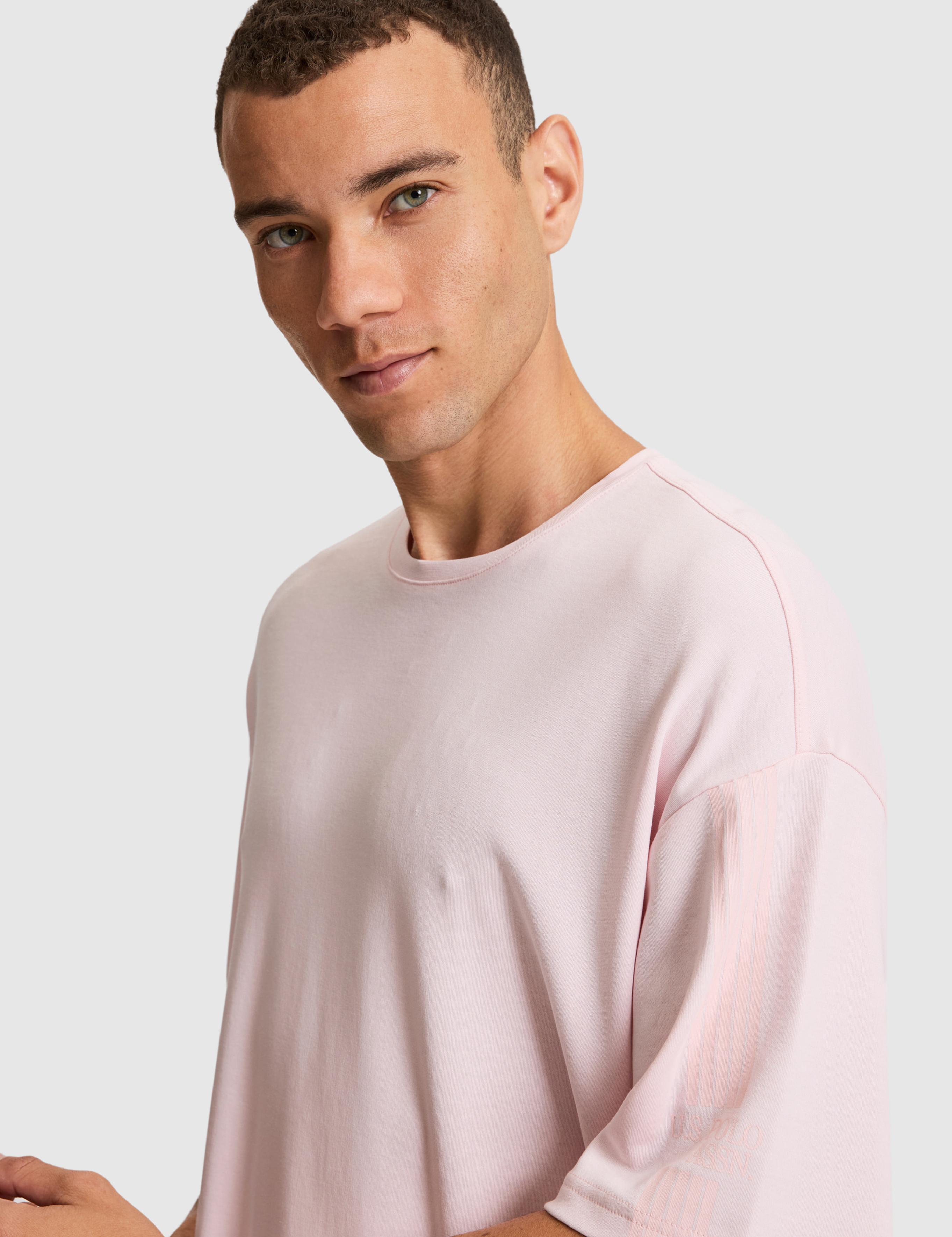 تی شرت یقه گرد ریلکس مردانه یو اس پولو | U.S. Polo Assn. - تصویر 2