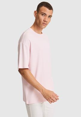 Erkek Açık Pembe Tişört - 50327013012