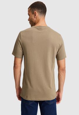 Erkek Haki Basic Tişört - 50327022045