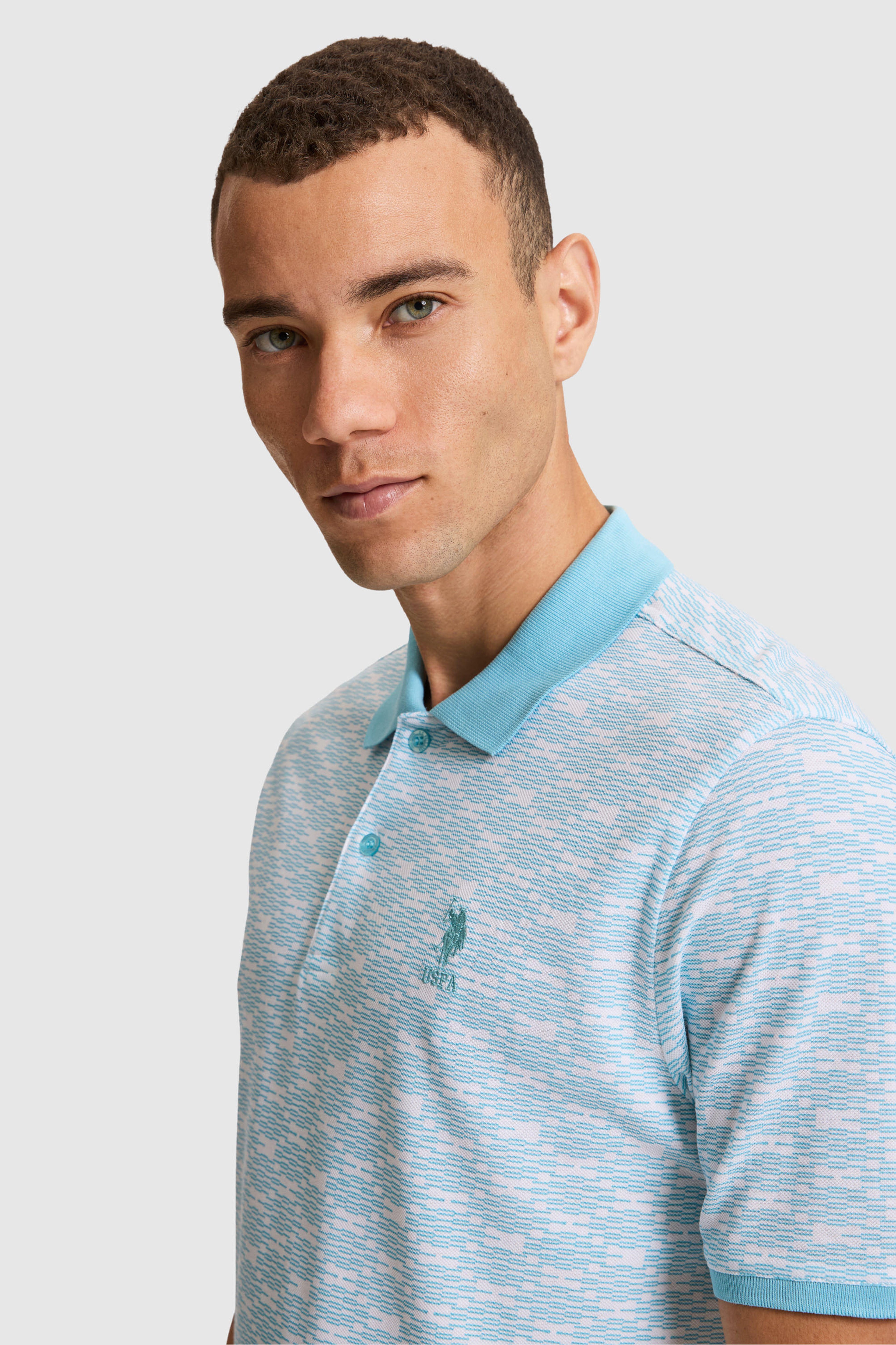 Erkek Aqua Regular Fit Polo Yaka Tişört - Image 2