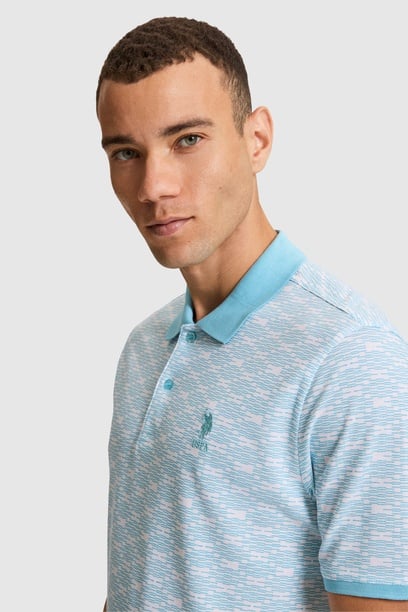 Erkek Aqua Regular Fit Polo Yaka Tişört