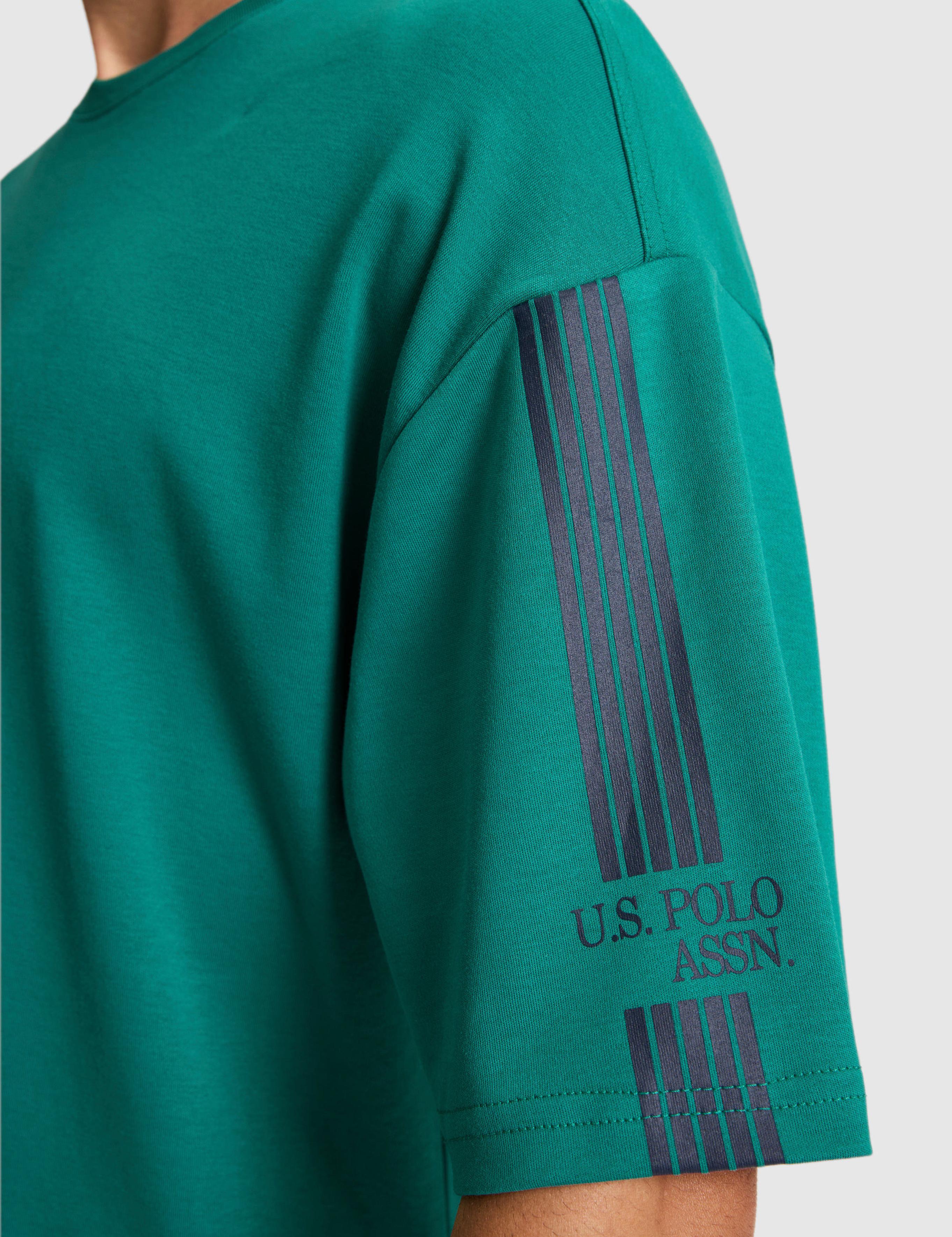 تی شرت یقه گرد ریلکس مردانه یو اس پولو | U.S. Polo Assn. - تصویر 6