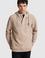 Erkek Koyu Bej Sweatshirt