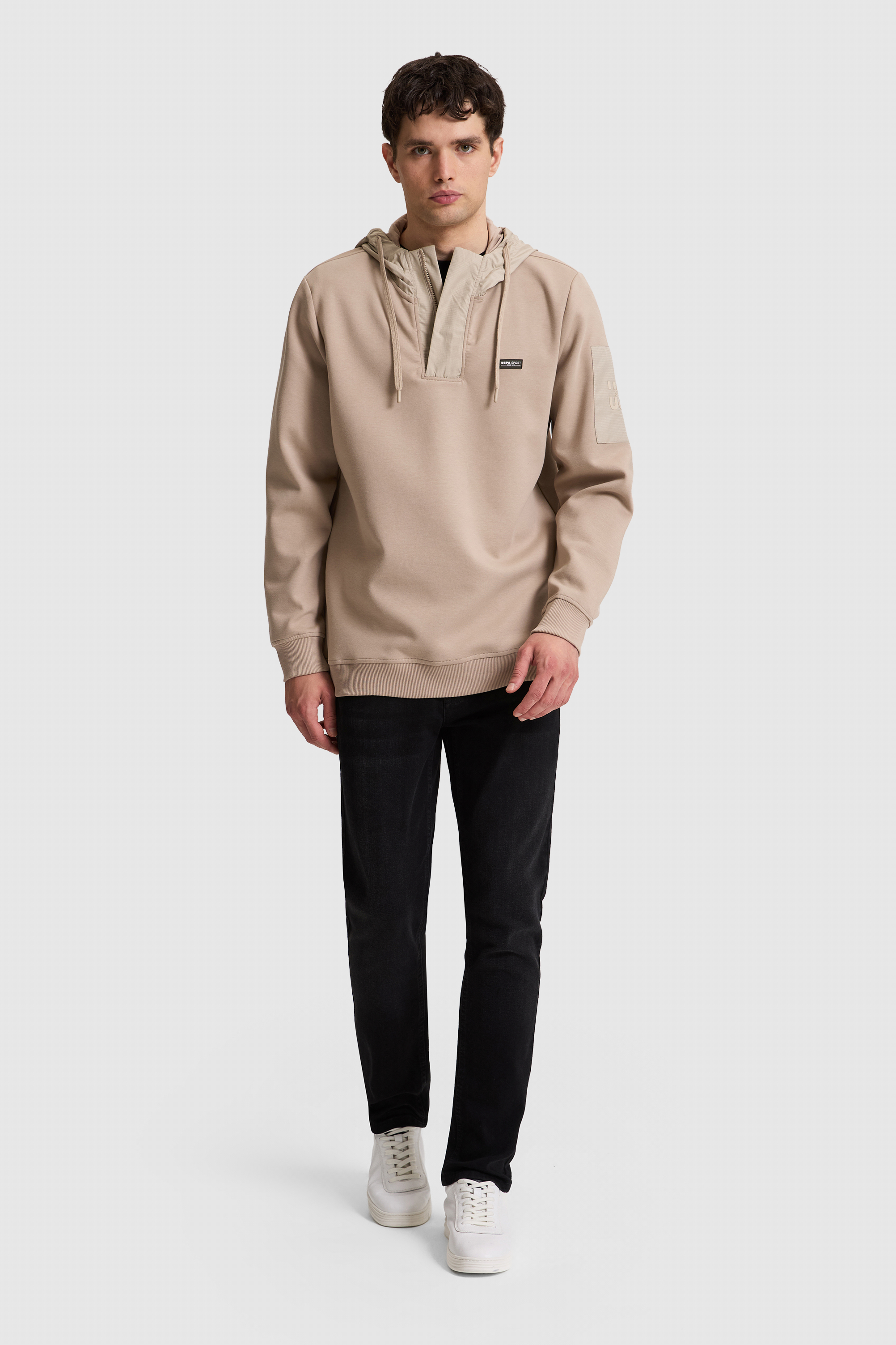 Erkek Koyu Bej Sweatshirt - 50312601028