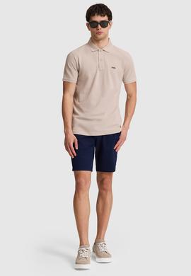 Erkek Taş Regular Fit Polo Yaka Basic Tişört - 50326963136