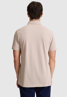 Erkek Taş Regular Fit Polo Yaka Basic Tişört - 50326963136