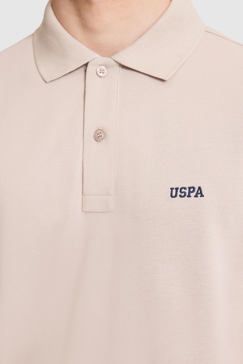 Erkek Taş Regular Fit Polo Yaka Basic Tişört - 50326963136