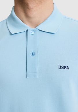 Erkek Mavi Regular Fit Polo Yaka Basic Tişört - 50326963100