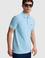 Erkek Mavi Regular Fit Polo Yaka Basic Tişört