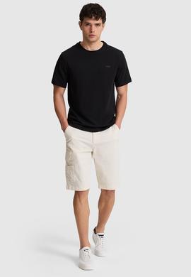 Erkek Siyah Regular Fit Polo Yaka Basic Tişört - 50327022089