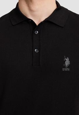 Erkek Siyah Polo Yaka Triko Tişört - 50320061040