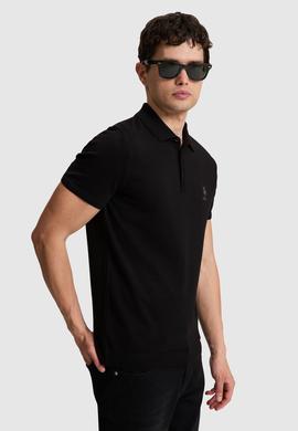 Erkek Siyah Polo Yaka Triko Tişört - 50320061040