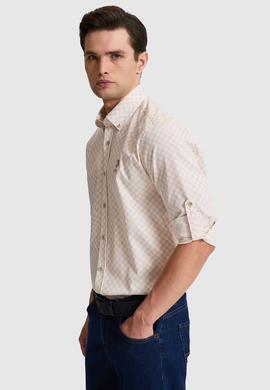 Erkek Taş Uzun Kollu Gömlek - 50320230017