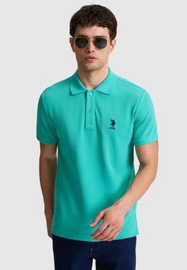 Erkek Mint Slim Fit Polo Yaka Basic Tişört - 50322304436