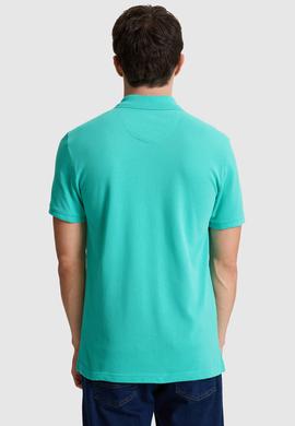 Erkek Mint Slim Fit Polo Yaka Basic Tişört - 50322304436