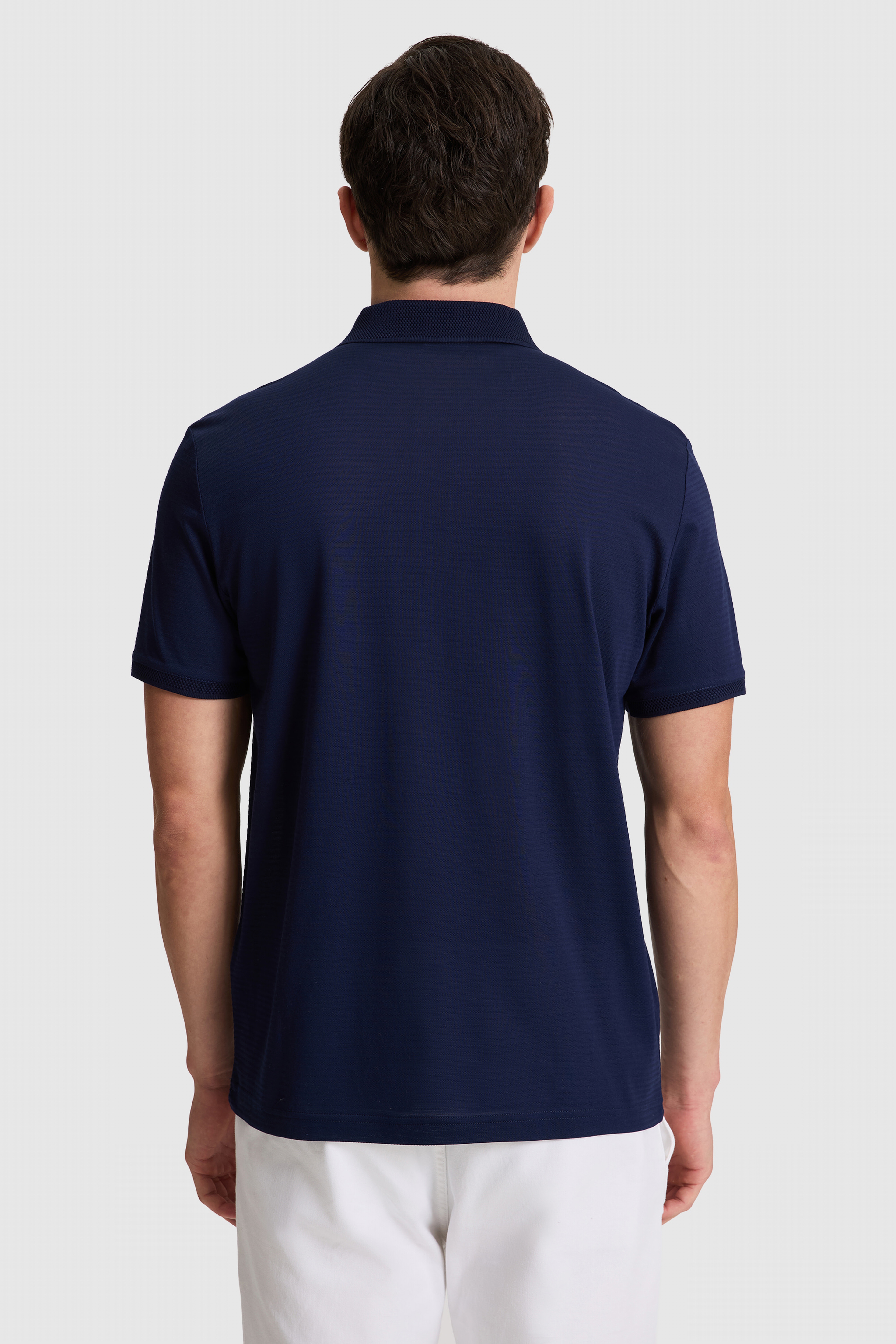 Erkek Lacivert Regular Fit Polo Yaka Tişört