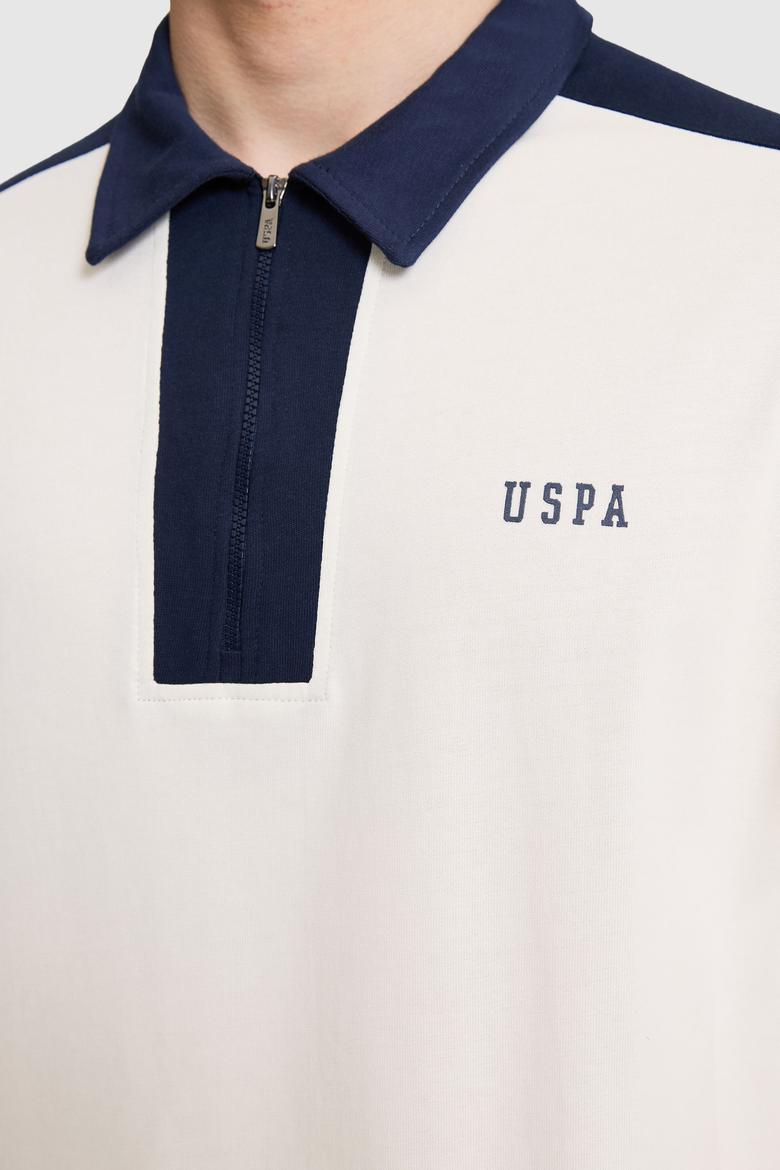 Erkek Krem Comfort Fit Polo Yaka Tişört - 50322419007