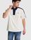 Erkek Krem Comfort Fit Polo Yaka Tişört