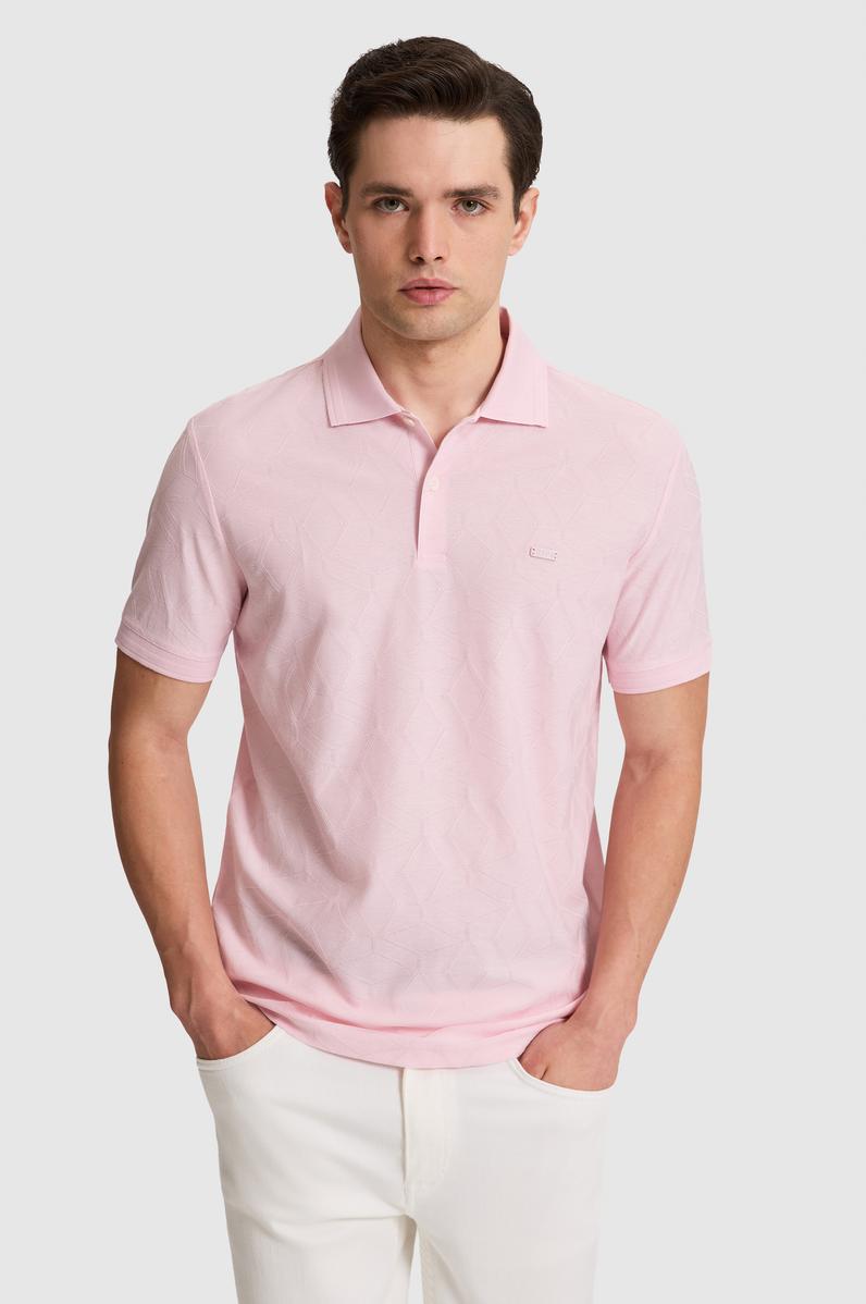 Erkek Açık Pembe Tişört