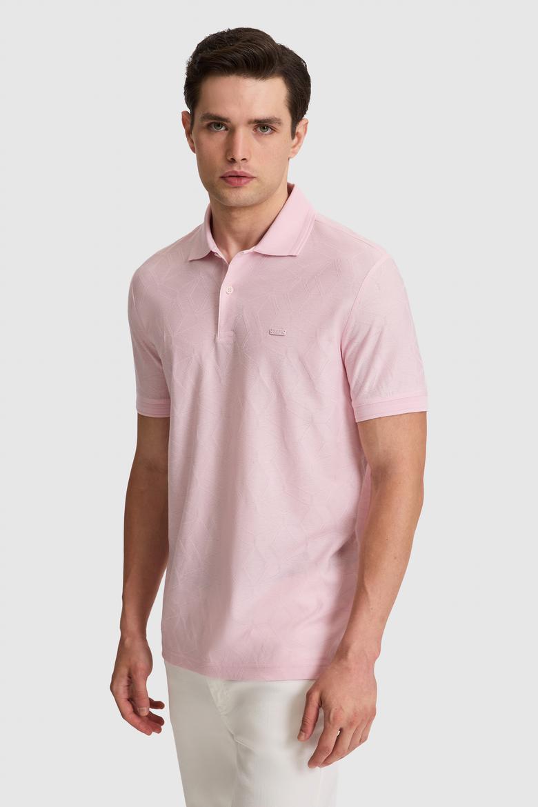 Erkek Açık Pembe Tişört - 50322462021
