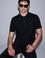 Erkek Siyah Regular Fit Polo Yaka Basic Tişört