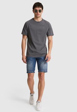 Erkek Antrasit Regular Fit Polo Yaka Basic Tişört - 50327022012