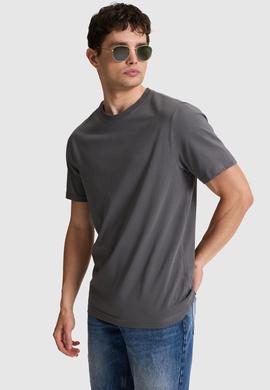 Erkek Antrasit Regular Fit Polo Yaka Basic Tişört - 50327022012