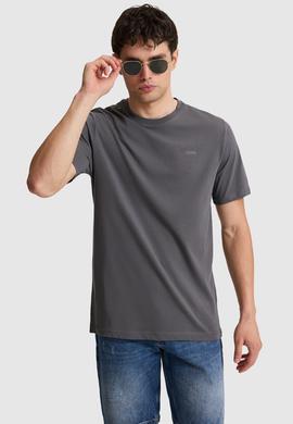 Erkek Antrasit Regular Fit Polo Yaka Basic Tişört - 50327022012