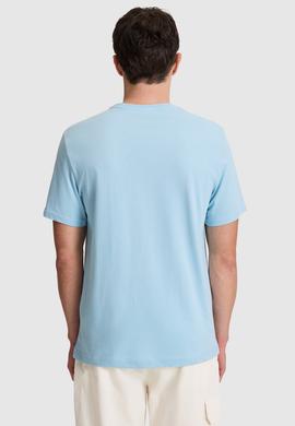 Erkek Mavi Regular Fit Polo Yaka Basic Tişört - 50327022078