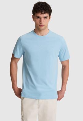 Erkek Mavi Regular Fit Polo Yaka Basic Tişört - 50327022078
