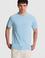 Erkek Mavi Regular Fit Polo Yaka Basic Tişört