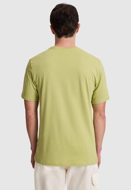 Erkek Yeşil Regular Fit Polo Yaka Basic Tişört - 50327022034