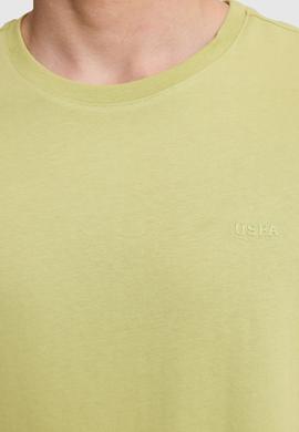 Erkek Yeşil Regular Fit Polo Yaka Basic Tişört - 50327022034