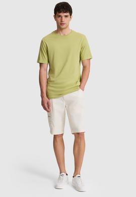 Erkek Yeşil Regular Fit Polo Yaka Basic Tişört - 50327022034
