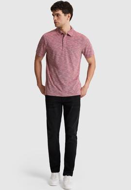 Erkek Vişne Regular Fit Polo Yaka Tişört - 50326969036