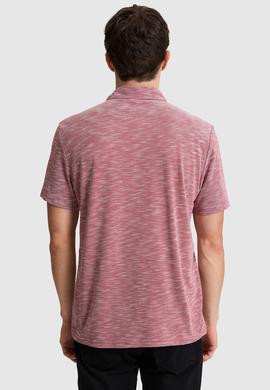 Erkek Vişne Regular Fit Polo Yaka Tişört - 50326969036