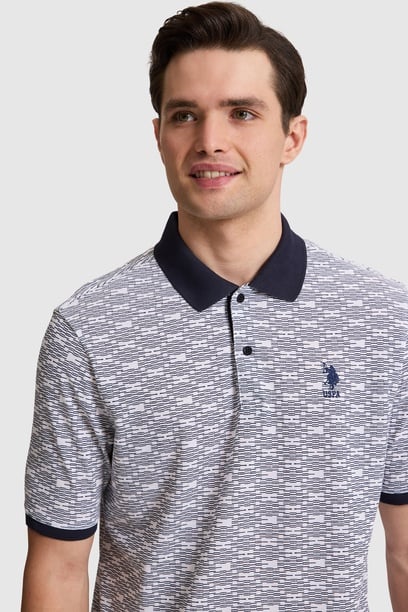 Erkek Lacivert Regular Fit Polo Yaka Tişört