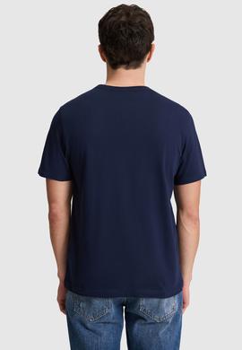 Erkek Lacivert Regular Fit Polo Yaka Basic Tişört - 50327022056