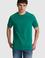 Erkek Koyu Yeşil Regular Fit Polo Yaka Basic Tişört