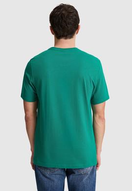 Erkek Koyu Yeşil Regular Fit Polo Yaka Basic Tişört - 50327022111