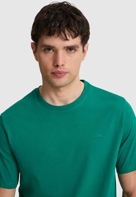 Erkek Koyu Yeşil Regular Fit Polo Yaka Basic Tişört - 50327022111