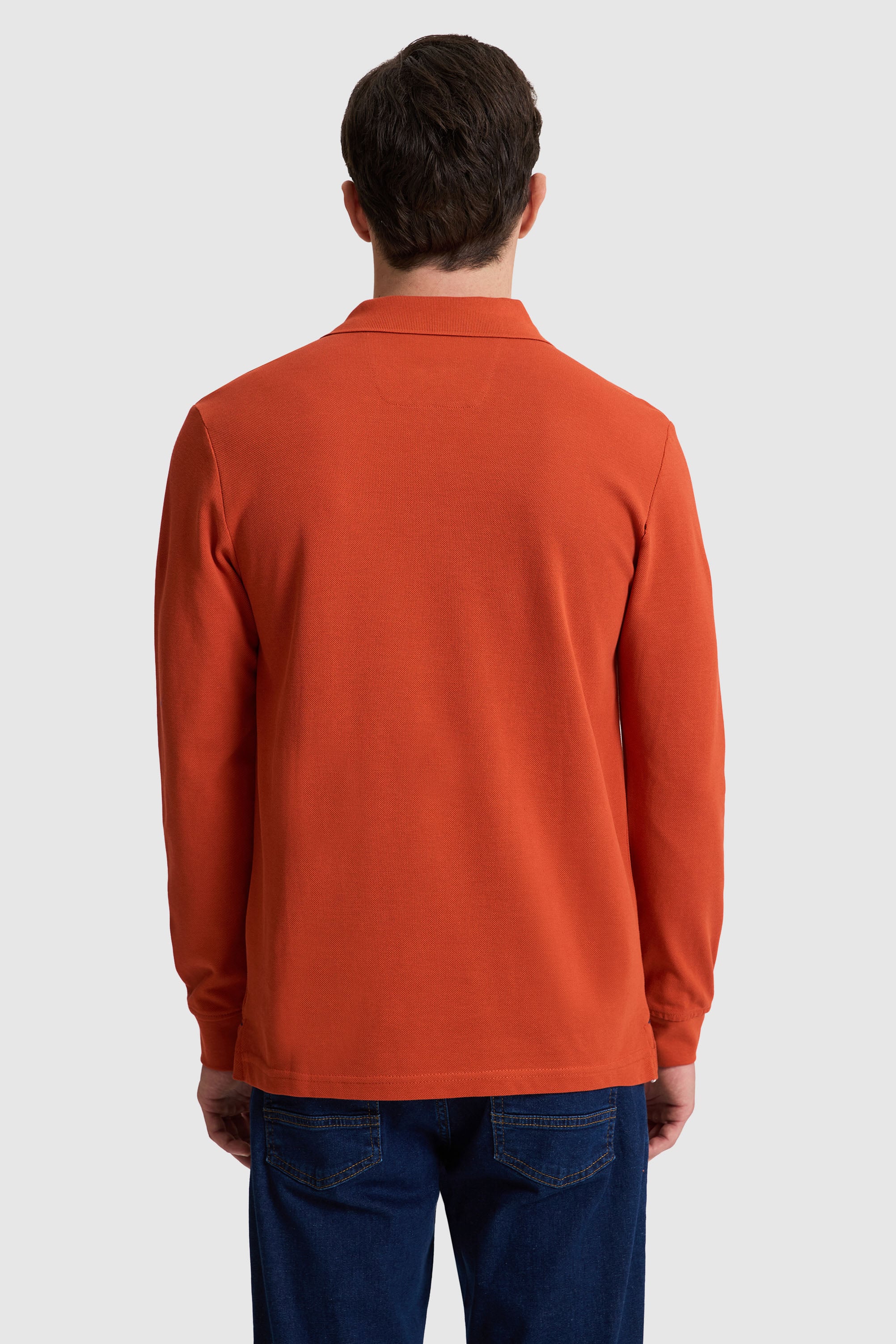 Erkek Kiremit Basic Sweatshirt - Image 6
