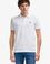 Erkek Regular Fit Polo Yaka Beyaz Basic Tişört
