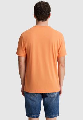 Erkek Turuncu Basic Tişört - 50325245098
