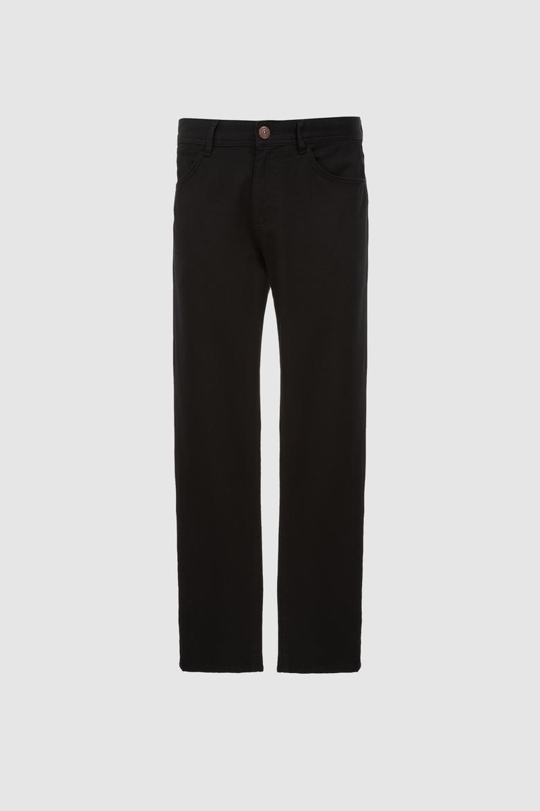 Erkek Siyah Kanvas Pantolon - 50326183164