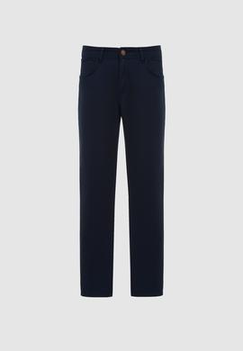 Erkek Lacivert Kanvas Pantolon - 50326183339