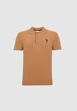 Erkek Slim Fit Polo Yaka Coconut Basic Tişört - 50326920286