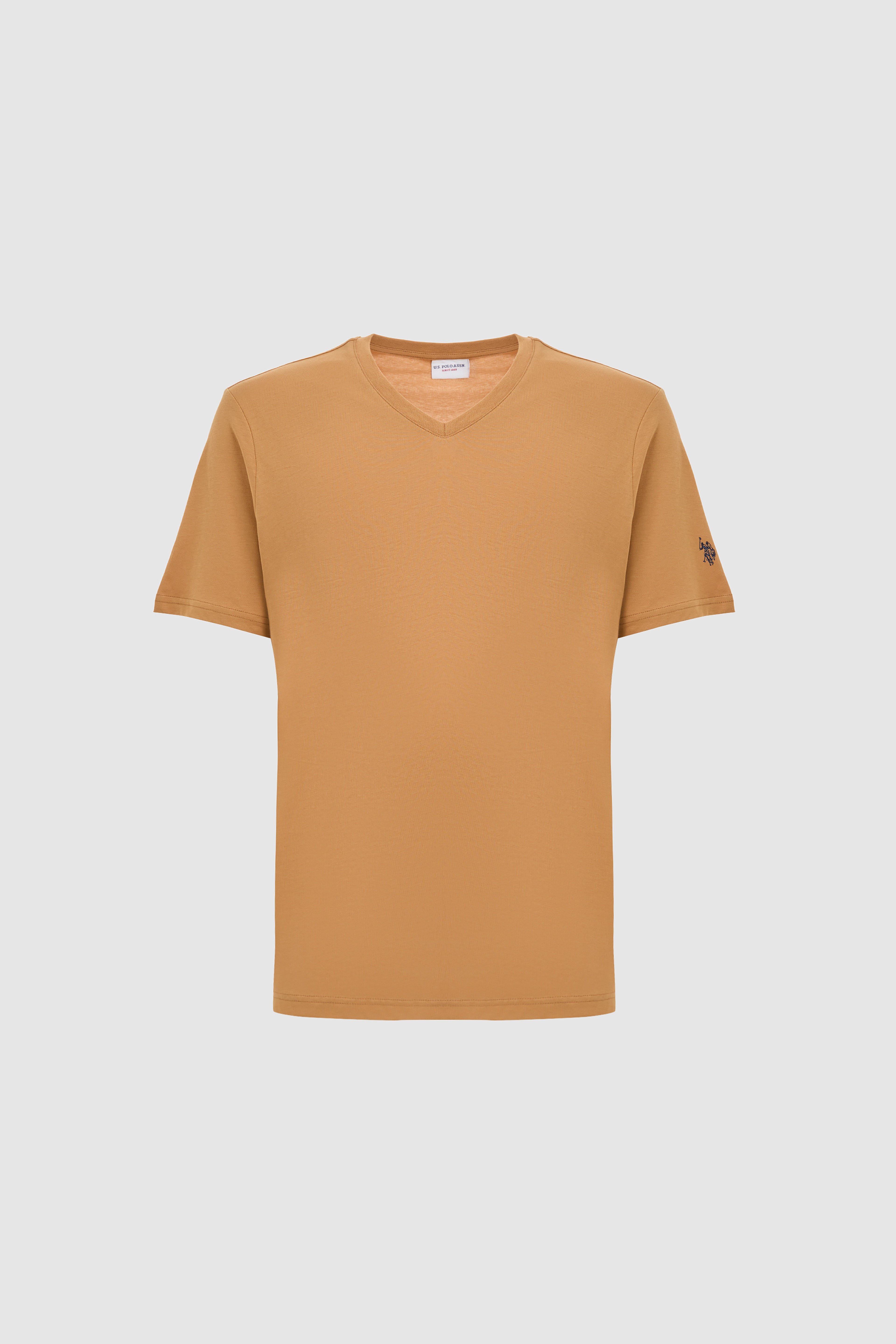 Erkek Regular Fit V Yaka Coconut Basic Tişört - Image 7